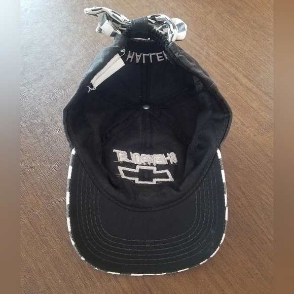 GUC Vintage Checkered Chevrolet Racing Adjustable/Stretch Strap Hat🏁🏁 - Picture 5 of 8